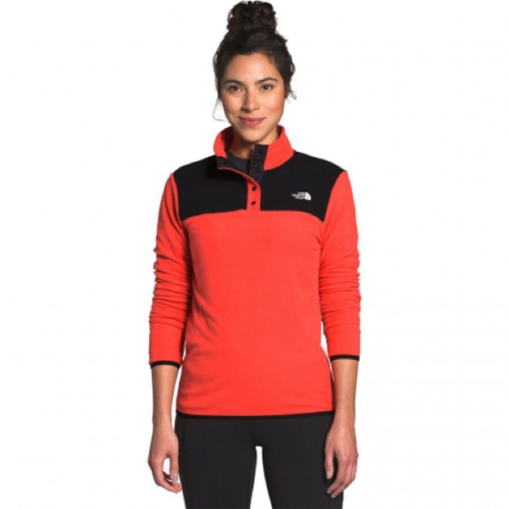 North face glacier snap pull over